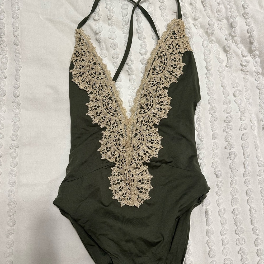 Blue Life Forest Green Swimwear NEVER WORN
